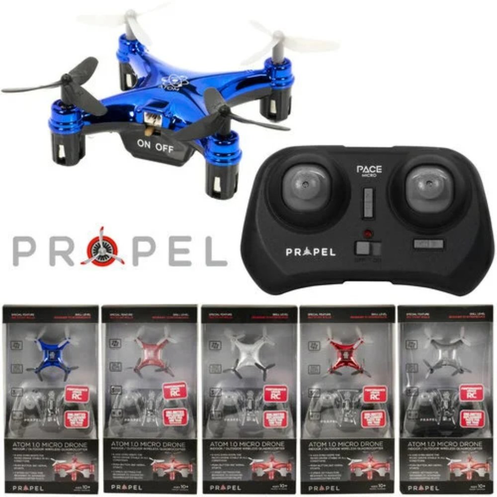 NIB Atom 1.0 Micro Drone Indoor/Outdoor Quadcopter by Propel